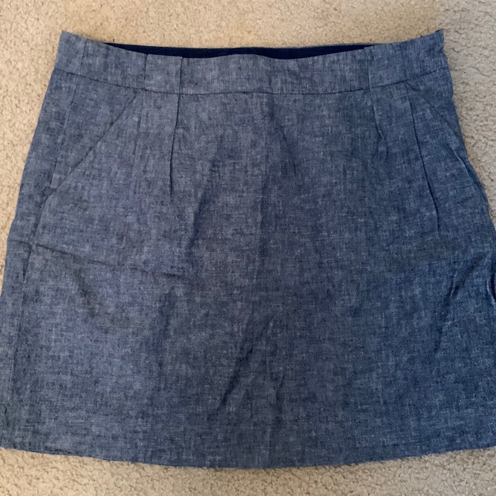 Blue skirt